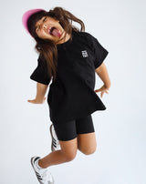 Basic lovers Black Tshirt- kids