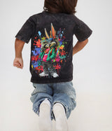 Color Burst Bunny T-Shirt - Kids
