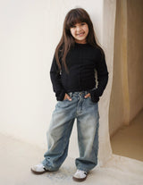 Baggy Denim Pants - Kids