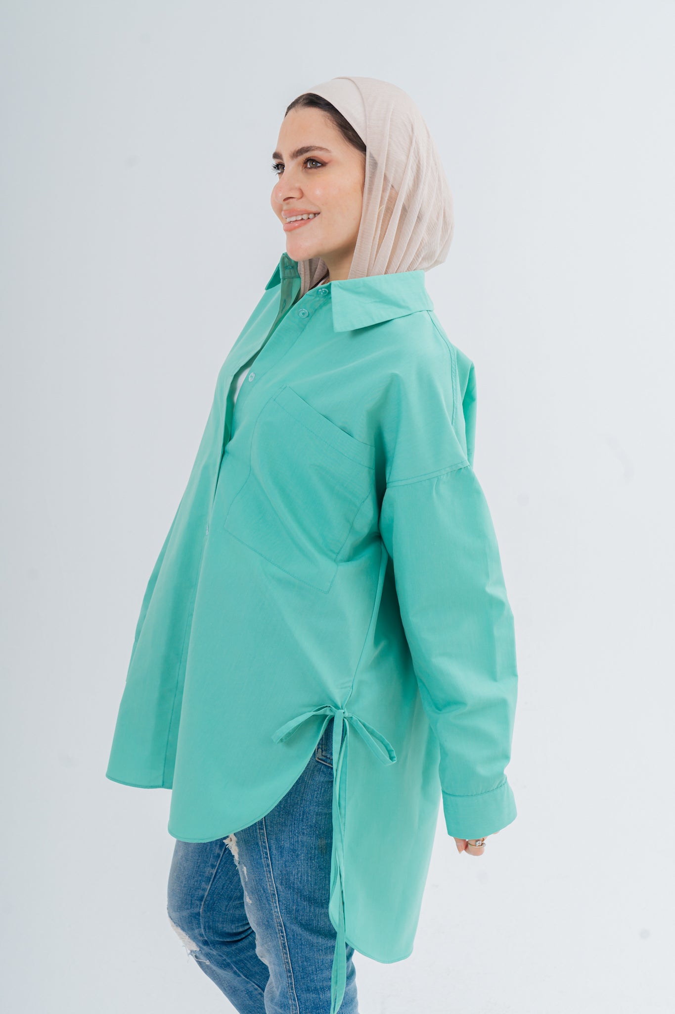 Back To front - Mint Green