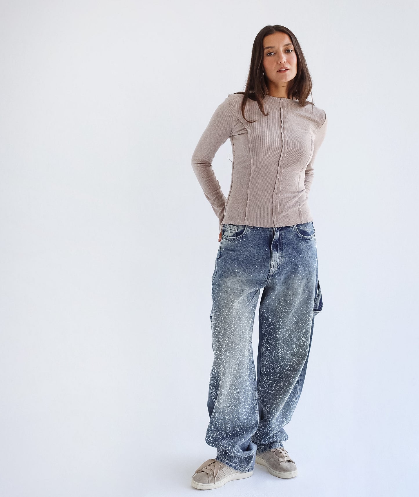 Bling Denim Pants - Adults