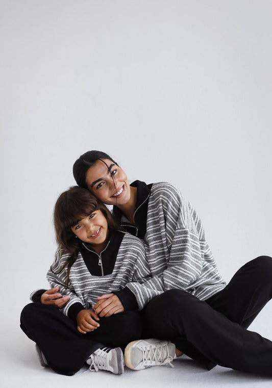 The Strip Edit Sweater - Kids