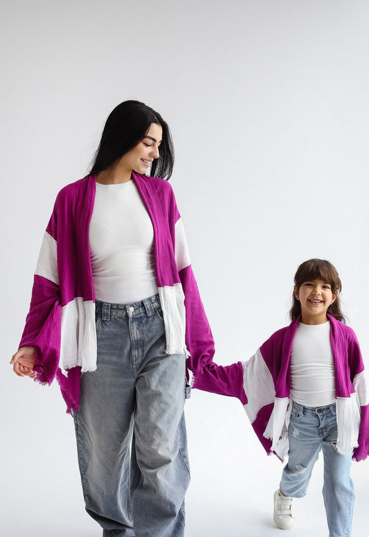 The Nexa Kimono Magenta - Adults