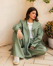 Amulet Linen Cardigan - Olive