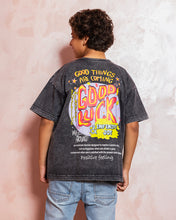 Good Luck Washed Tshirt - Kids