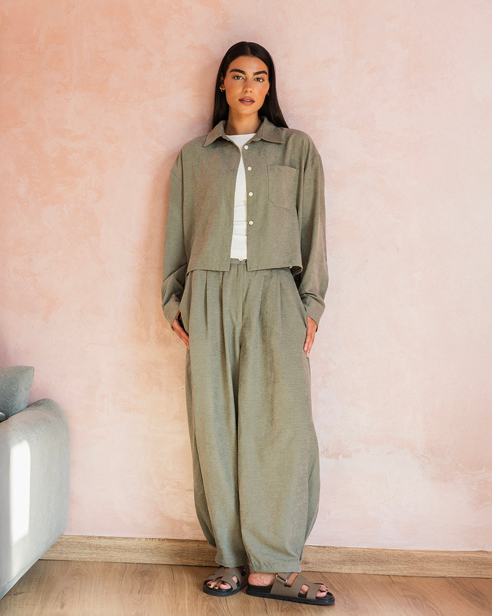 The Cloud-Nine Set - Olive