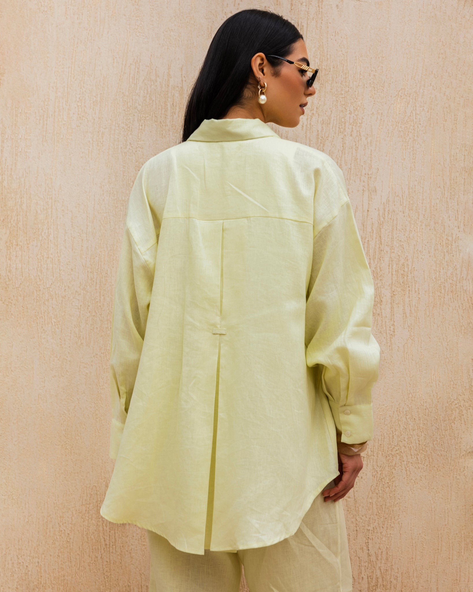 Loom & Line Linen Shirt - Butter Yellow