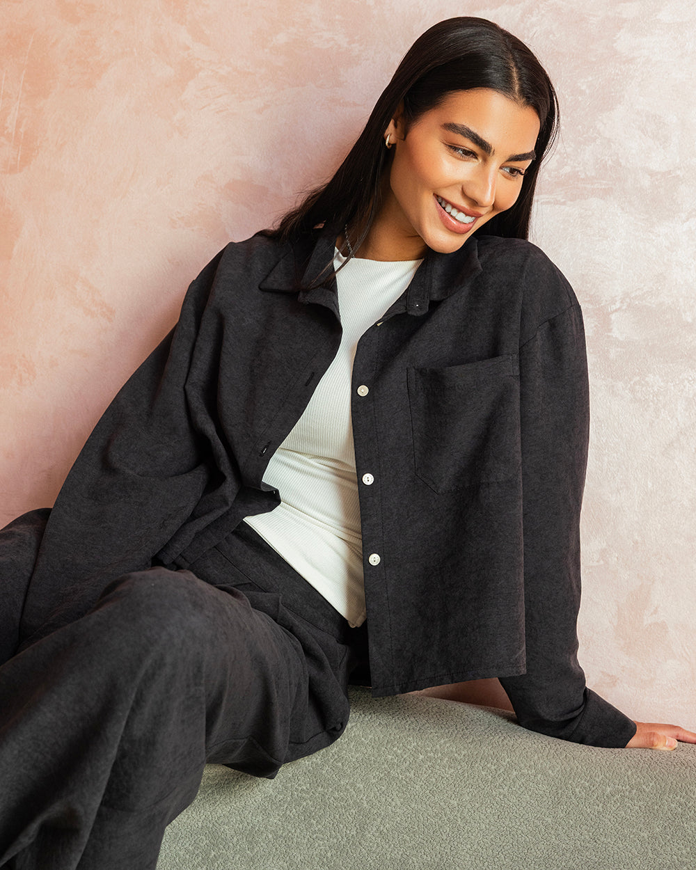 The Cloud-Nine Set - Charcoal