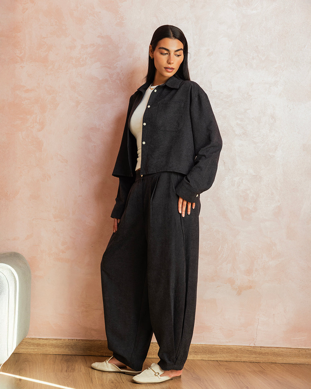 The Cloud-Nine Set - Charcoal