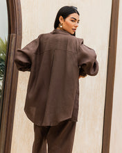 Tamaa edit Linen Shirt - Brown