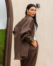 Tamaa edit Linen Shirt - Brown