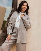 Tamaa edit Linen Shirt - Grayish