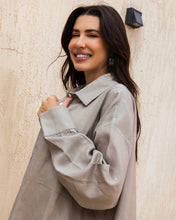 Tamaa edit Linen Shirt - Grayish