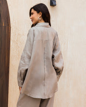 Tamaa edit Linen Shirt - Grayish