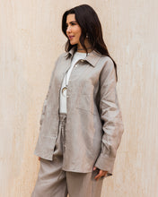 Tamaa edit Linen Shirt - Grayish