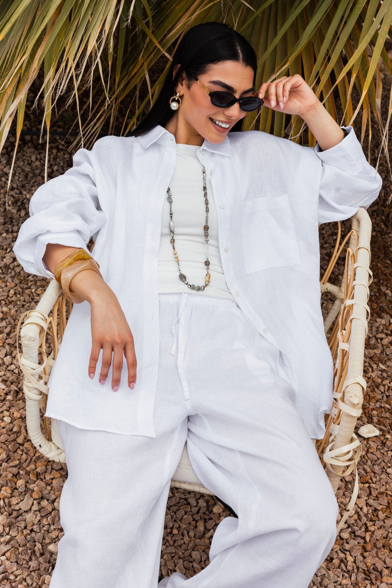 Loom & Line Linen Shirt - White