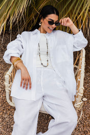 Loom & Line Linen Shirt - White