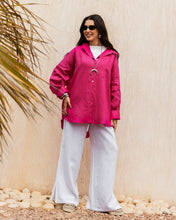 Loom & Line Linen Shirt - Hot Pink