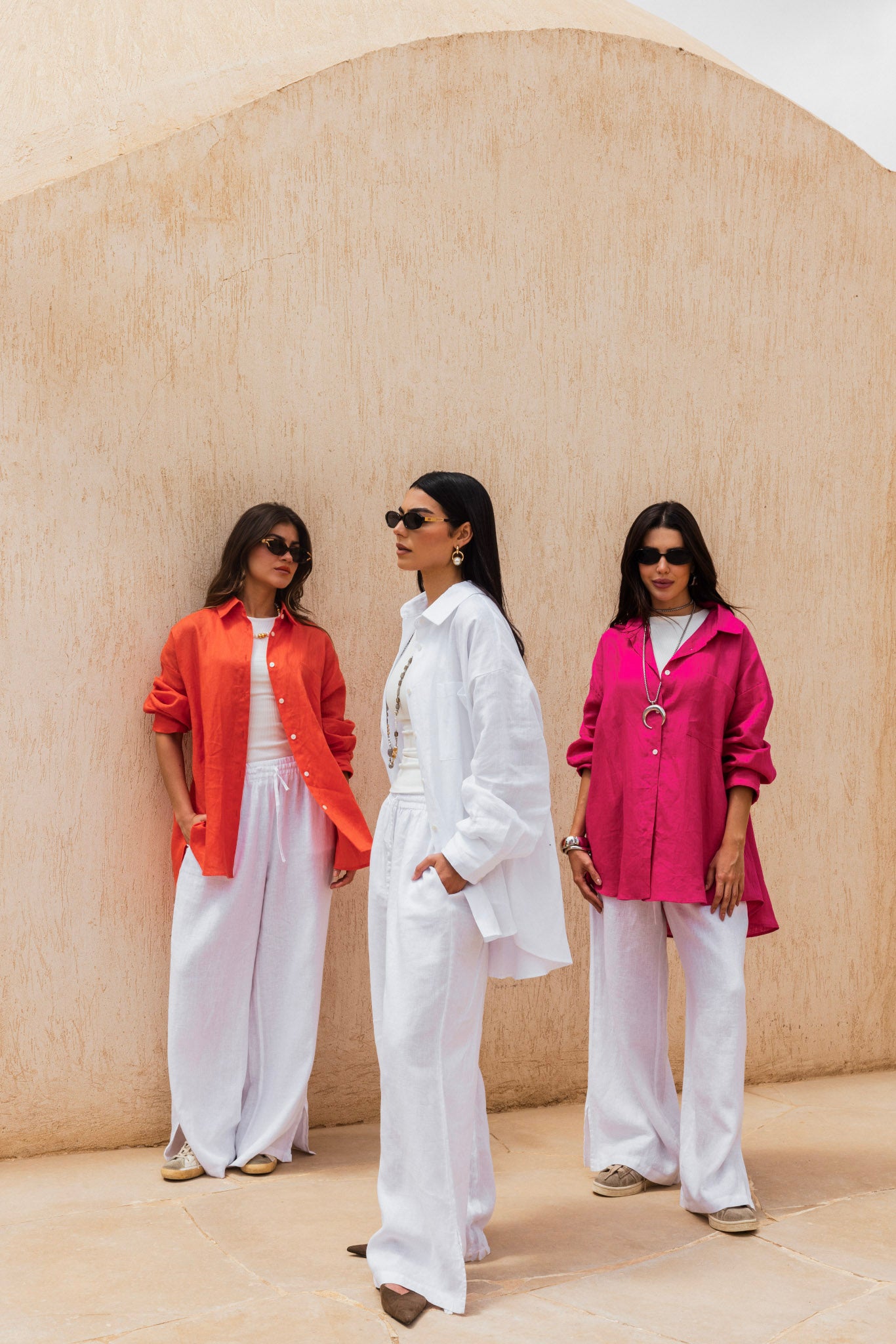 Loom & Line Linen Shirt - Orange