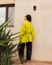 Amulet Linen Cardigan - Mustard Yellow