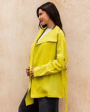 Amulet Linen Cardigan - Mustard Yellow