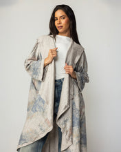 Blue Drip Cardigan