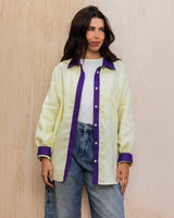The Dual Linen Shirt - Butter Yellow