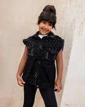 Stud-Storm Denim Vest - Kids