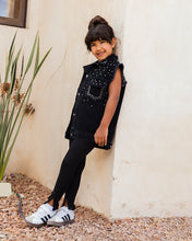 Stud-Storm Denim Vest - Kids