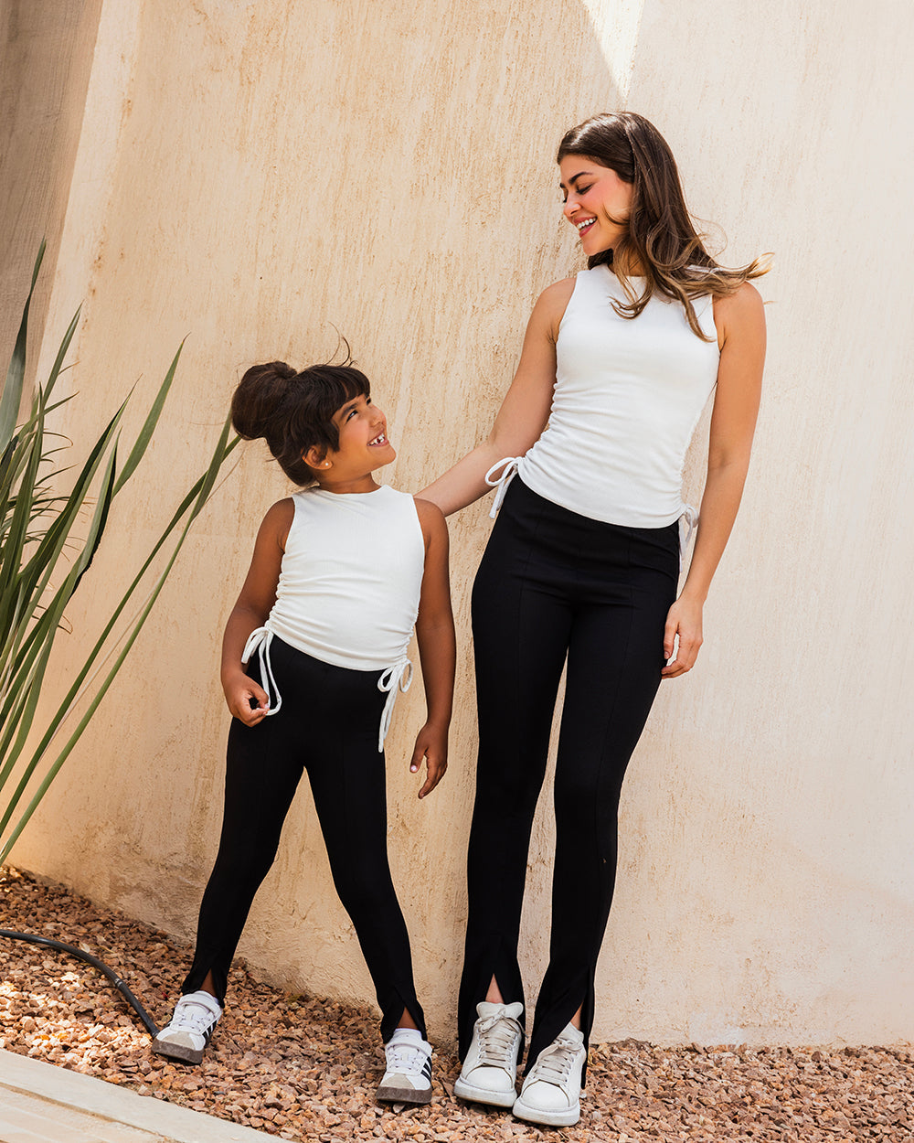 The Slit Fit Leggings Black - Kids