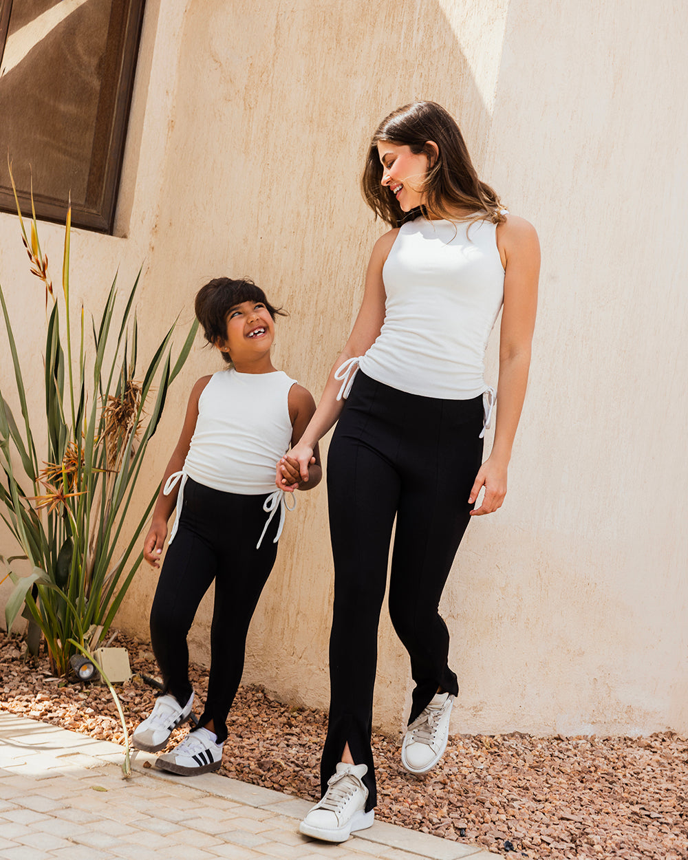 The Slit Fit Leggings Black - Kids