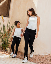 The Slit Fit Leggings Black - Kids