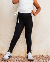The Slit Fit Leggings Black - Kids