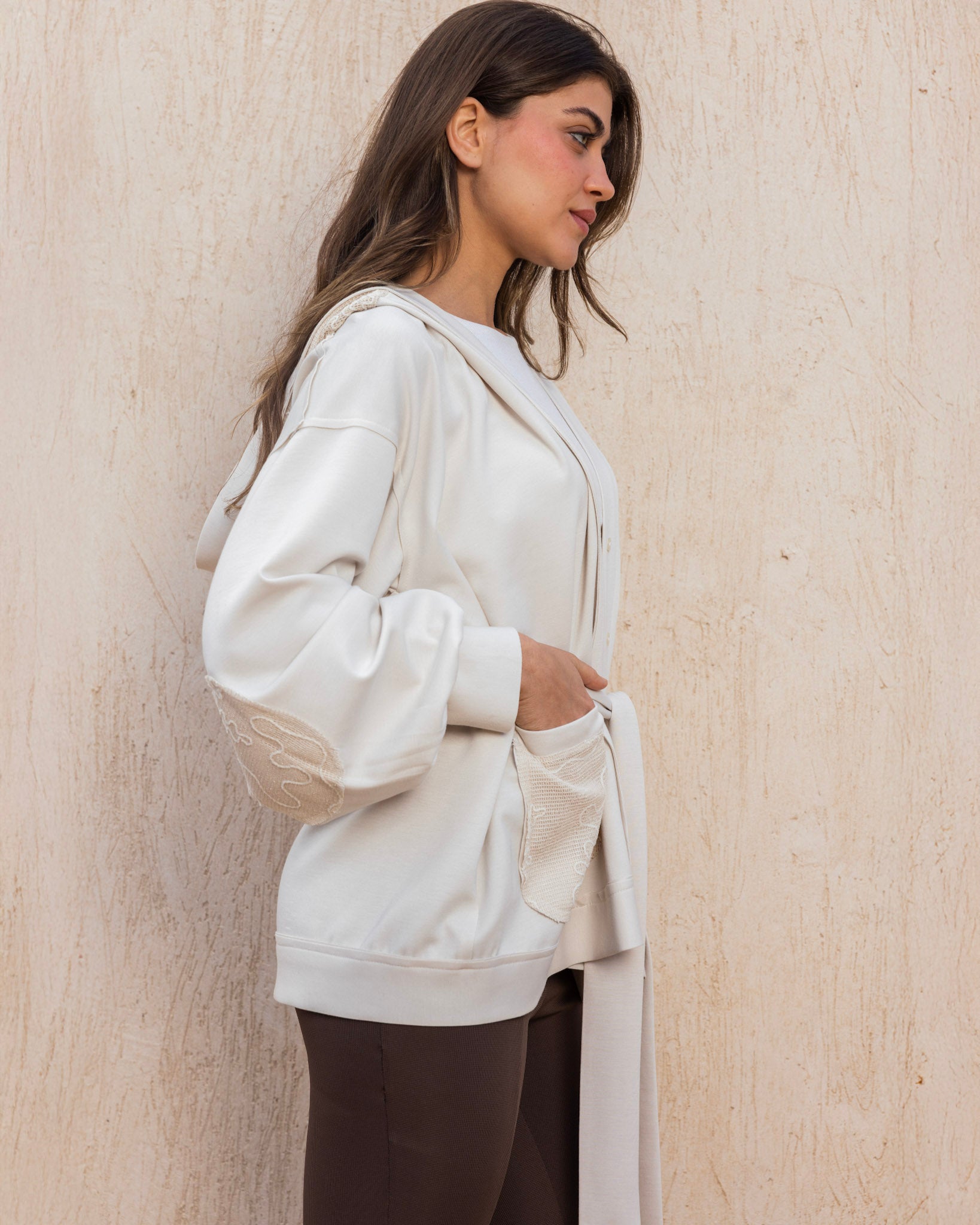 Soft Mesh Cardigan