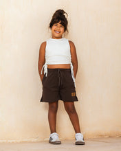 Brown Sweatshorts - Kids