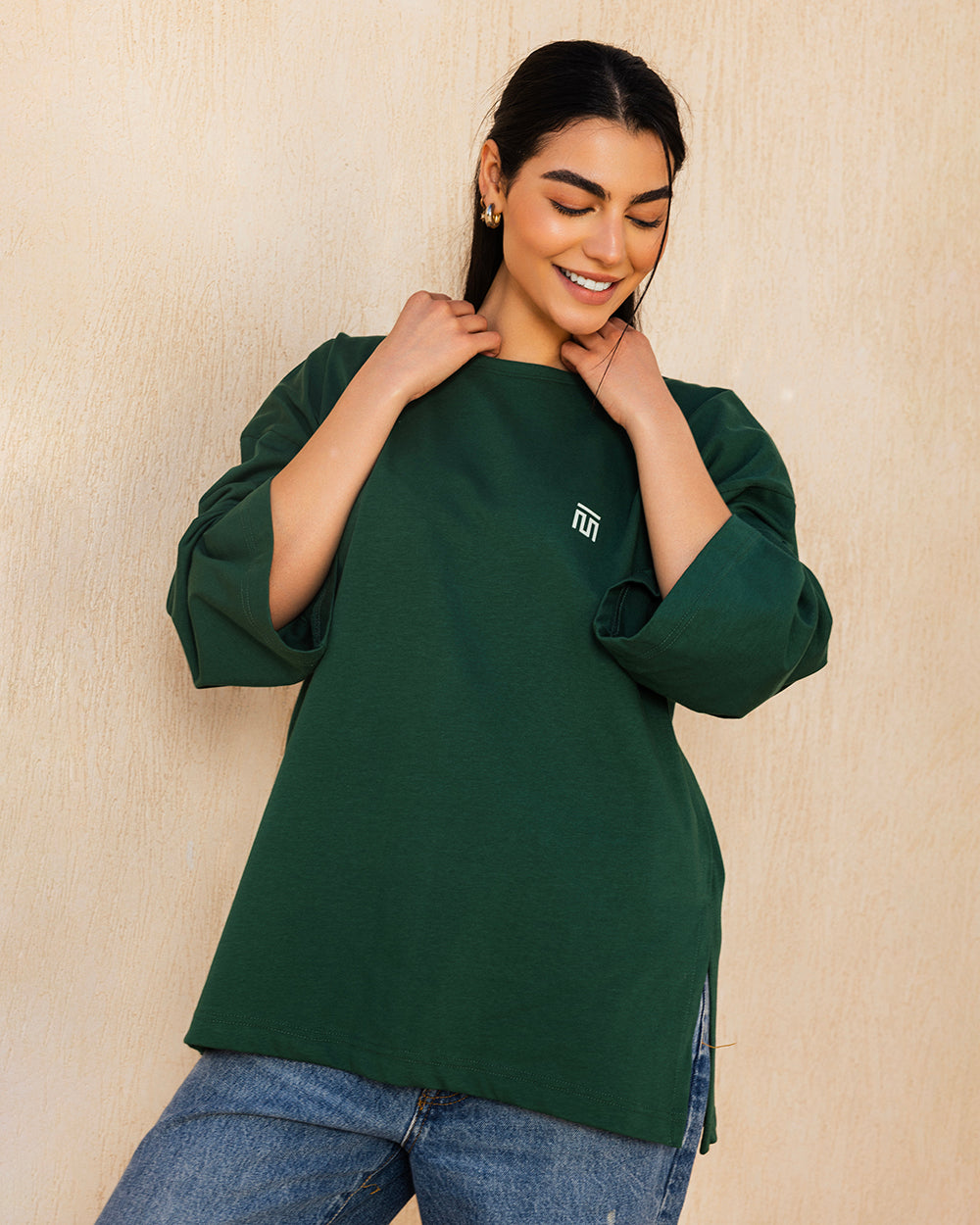Basic Emerald Green T-Shirt - Adults