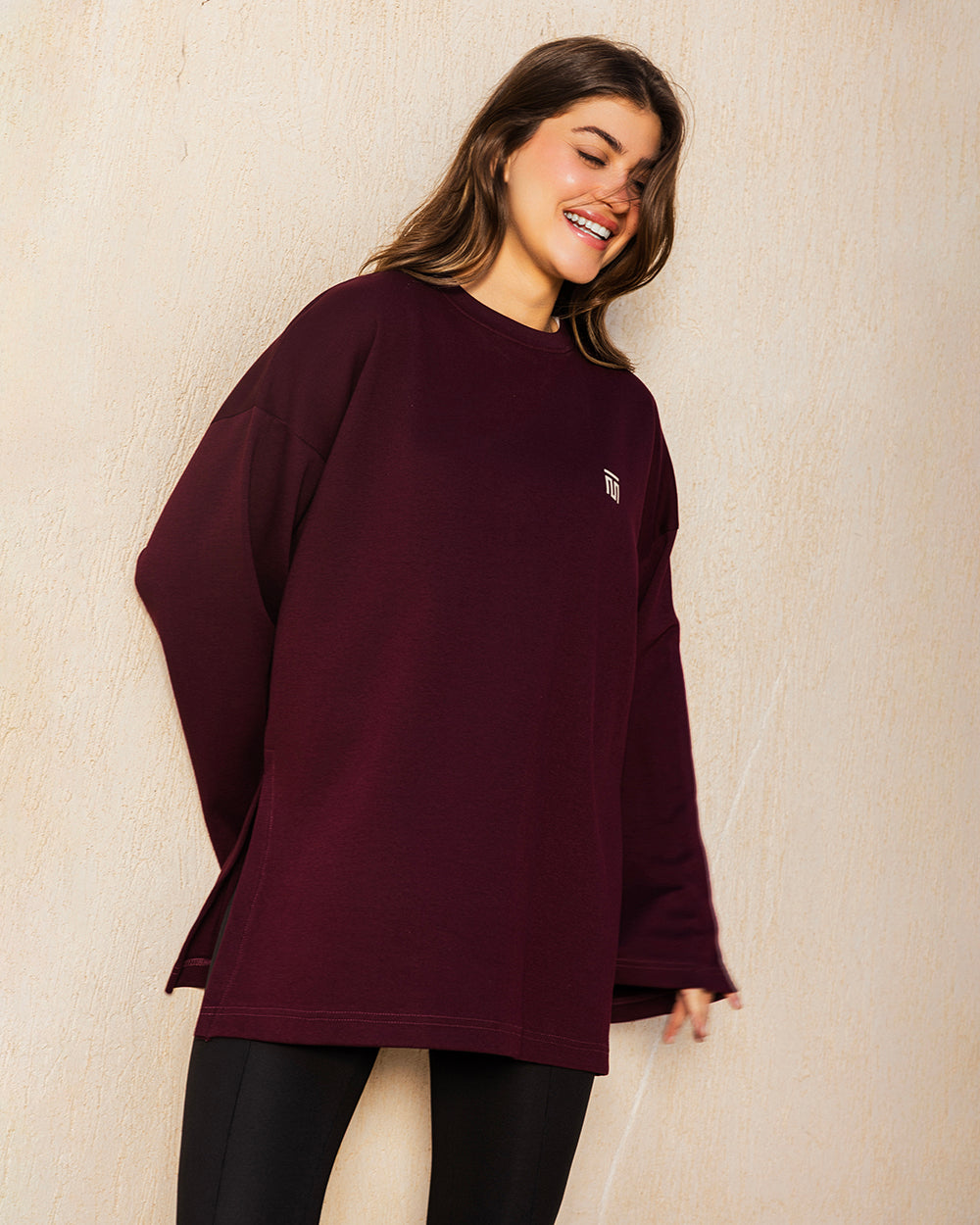 Basic Burgundy T-Shirt - Adults