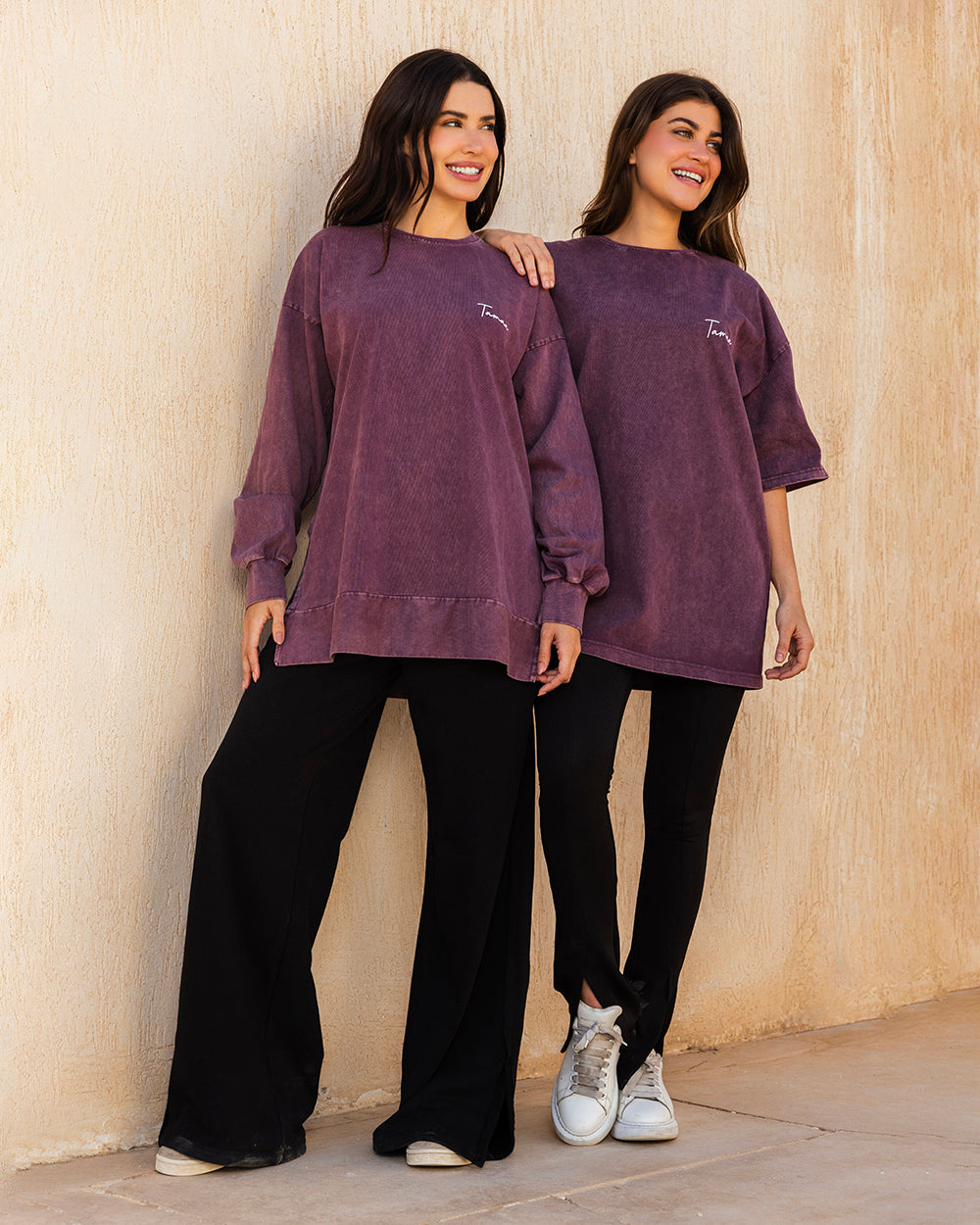 Burgundy Crew T-shirt - Adults