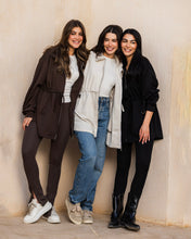 Soft Cinched jacket - Brown