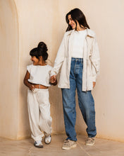 Soft Cinched Set Cream - Kids