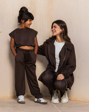Soft Cinched Set Brown - Kids