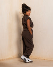 Soft Cinched Set Brown - Kids