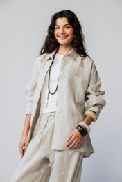 Tamaa edit Linen Shirt - Beige