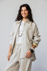 Tamaa edit Linen Shirt - Beige