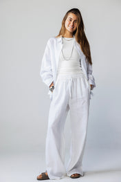 Tamaa edit Linen Shirt - White