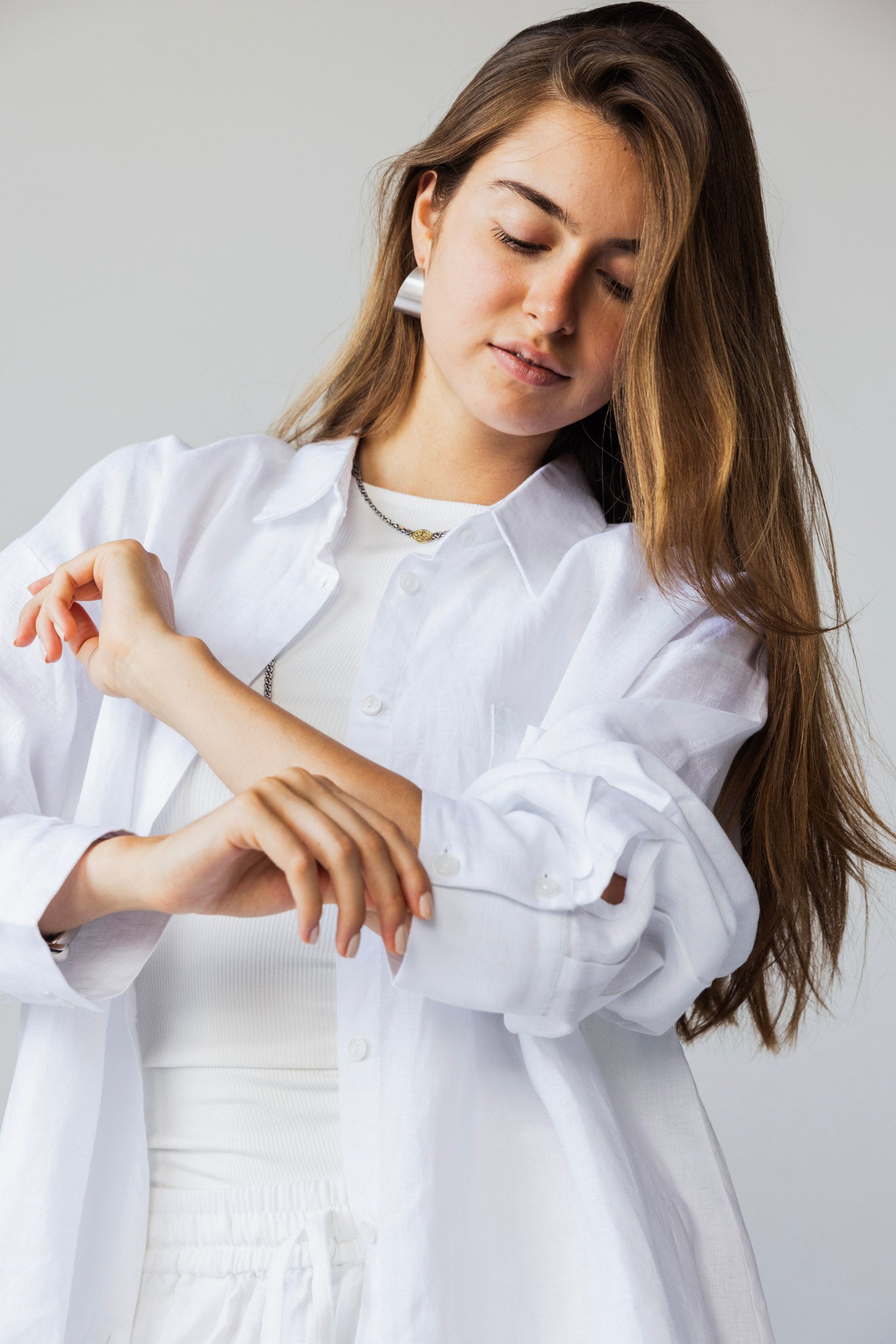 Tamaa edit Linen Shirt - White