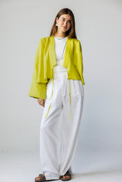 The Dune Tie - Lime Yellow