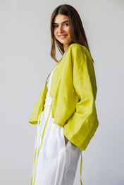 The Dune Tie - Lime Yellow