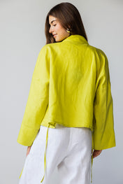 The Dune Tie - Lime Yellow