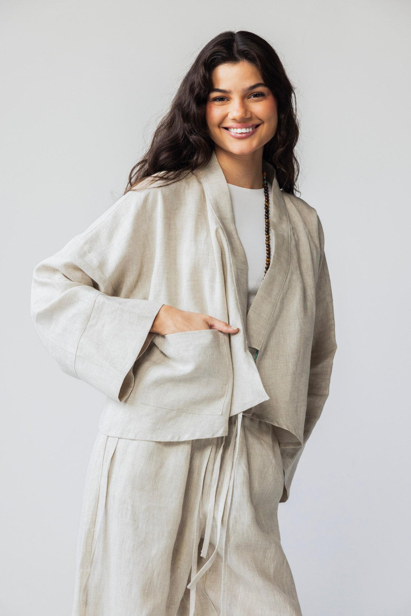 The Dune Tie - Raw Beige